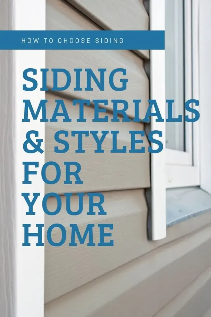 Choosing Siding Materials and Styles for Your Home | Vinyl siding