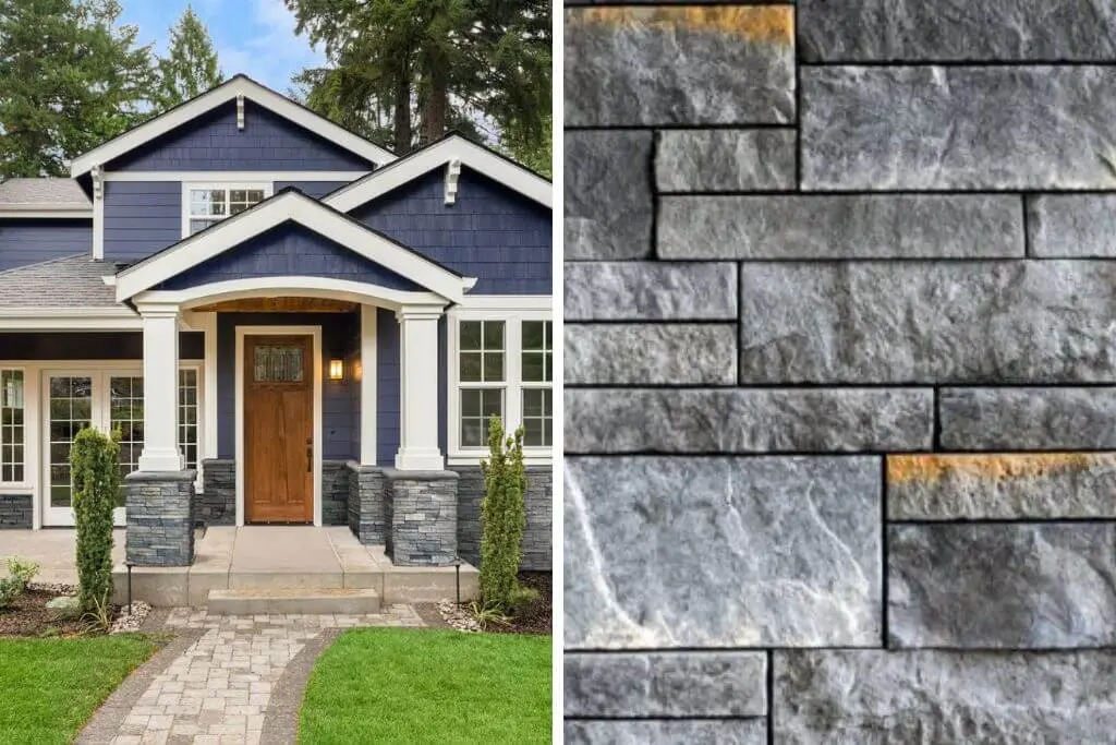 Natural Stone Siding Home Buechel Stone